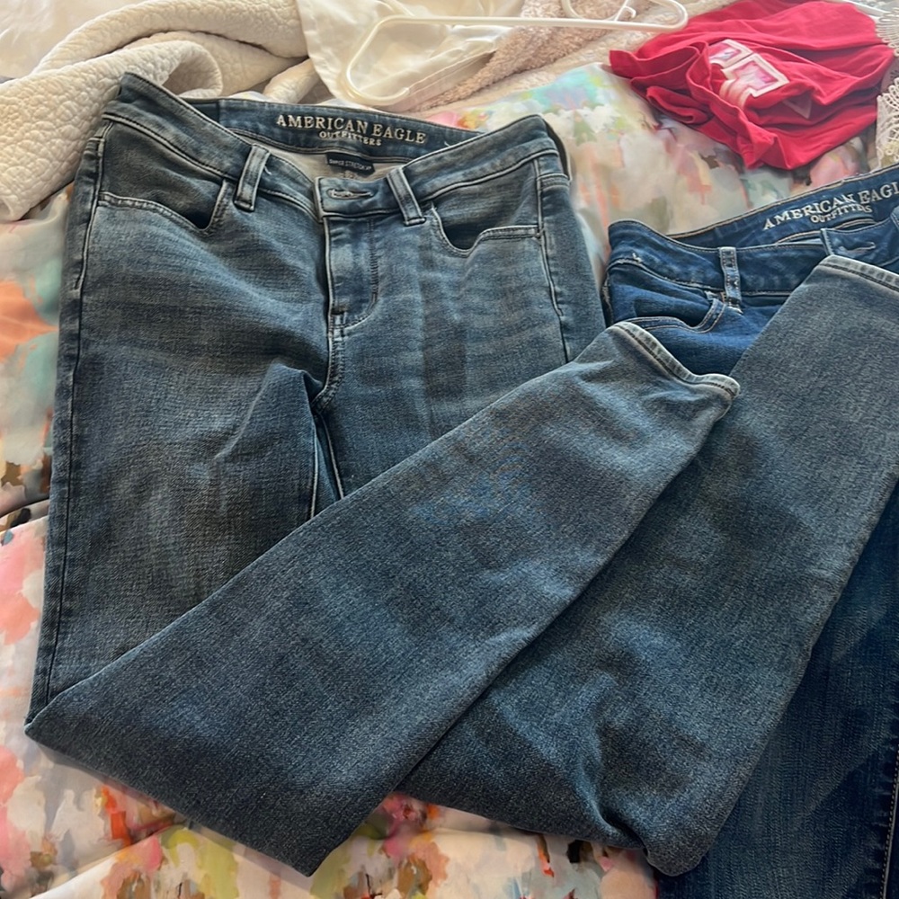 American eagle super stretch hi rise jegging